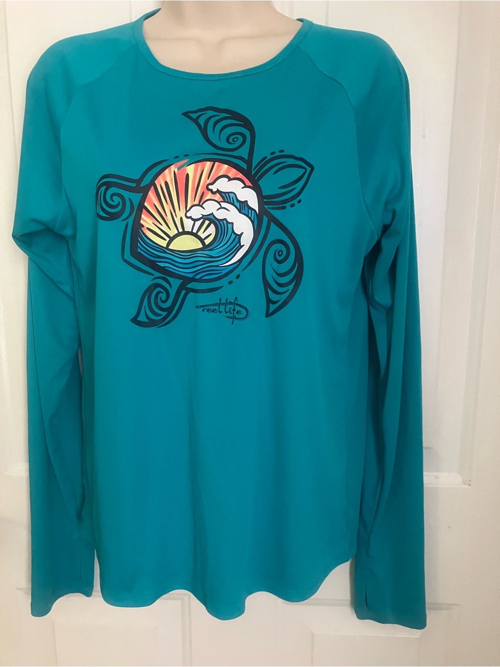 Reel Life Women LS Tee